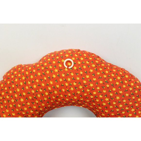 Needle In The Haystack Fabric Plush 15" Wreath Gingerbread Man Christmas Cottage - Picture 3 of 4